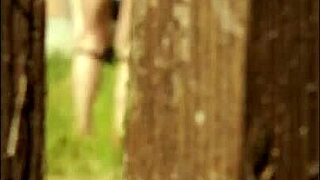 Wife Flashing Her Ass And Pussy On Phone In Public While Voyeur Spies And Neighbors Watch