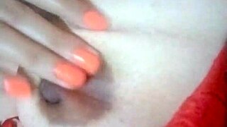 Latina Mature Woman Shows Off Small 18+ Natural Tits During Massage