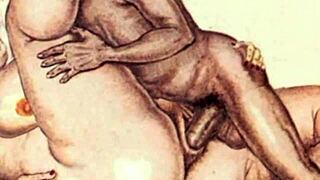 vintage erotic drawings from retro anime hentai