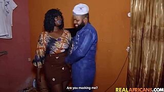 yo, this ghetto african bbw gets dicked down by anaconda bbc in hairy pov action