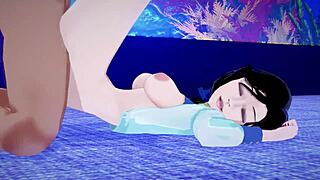 Elizabeth from Bioshock in Japanese animation