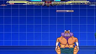 chunli feels intense pleasure battling long's huge cock in anime sex