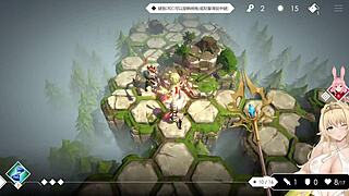 'Dungeon Escape 3 Trial Play is an anime game featuring various scenes'