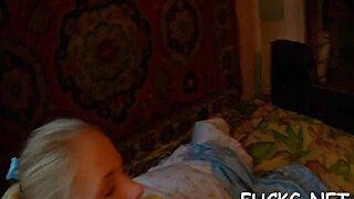 Bouncing hard on schlong caught by hidden spycam