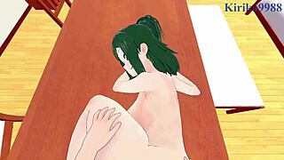 Inko Midoriya And Katsuki Bakugo Intense Sex!