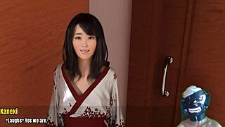 In house, I fuck asian virgin with monster cock game.