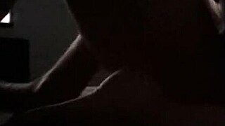 intense netflix and chill with skinny blonde