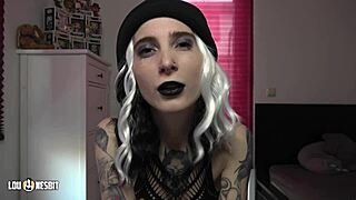 lou nesbit and lia louise dominate him as a male slut