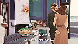 Peggy Feels Naughty Passion With Steve In 3D Hentai
