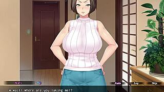 Hentai game features wife cheating in netori scenario