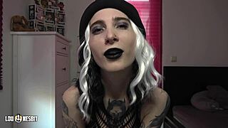 lou nesbit and lia louise dominate him as a male slut