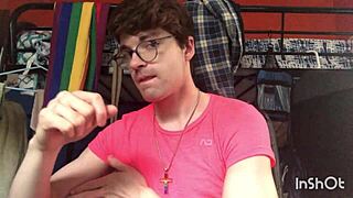 Gay Twink Niko Springs Strip Teases And Shows Off His Big Cock