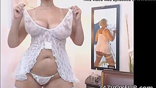 Chubby Mature Woman With Big Tits Expressing Her Desires On Cam
