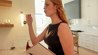 breaking in my new house by banging my redhead realtor everywhere.