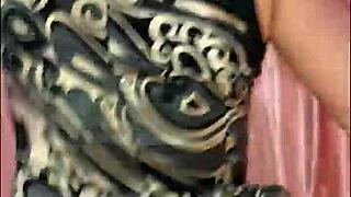 French amateur in pink satin panties gets deepthroat and ass to mouth.