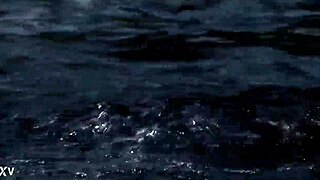 Supernatural sexy bikini girl swimming in water