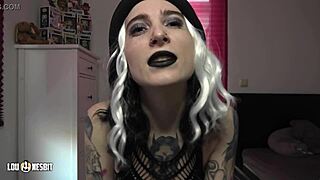 lou nesbit and lia louise dominate him as a male slut