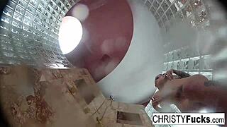 Shower Fun With Christy Dahlia And Ivan