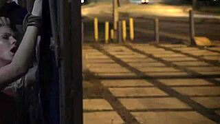 Rough anal gag and cum milking in bondage domination