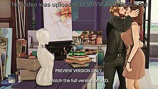 Peggy Feels Naughty Passion With Steve In 3D Hentai