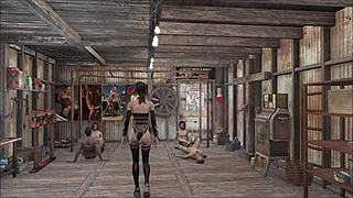 Fallout 4 Anime Hentai with Brunette Slut in Special Fashion