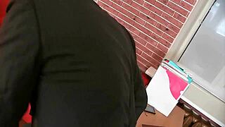 Bewitching beauty delights old tutor's hard rod