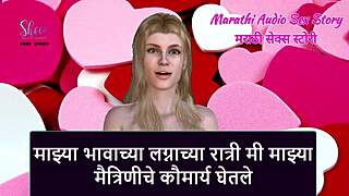 Marathi audio sex story: Wedding night with my girlfriend