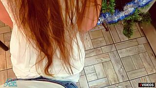 step sis offered her pussy after xmas dinner 2021.