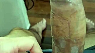 trying to put a condom on my thick penis for fun