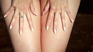 Petite Asian Teen 18+ Maki Katana Performs Striptease Outdoors