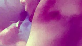 Does UK MILF Tanya Cox blow him in the car before outdoor fuck?