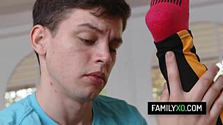 the pervy stepson stretches his blonde stepmom marie mccray in a hardcore taboo encounter