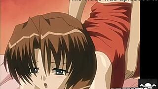 cachonda pide creampie in sexy milf anime hentai scene