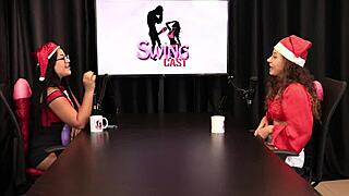 i didnt wanna do this for the money already fucked a guy without lube and hate rimming jujube delicia in sheer red christmas special