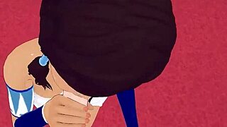 korra delivers the perfect blowjob in avatar