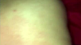 In winter costume, bbw gets sideways fuck and doggy orgasm