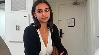 Big Titty Coworker Hailey Rose Skips Condom on Business Trip Hookup