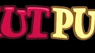 SLUTTY centerfold SUCKS all the EJACULATE and gets a FACIAL