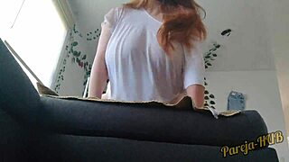 meeting my girlfriend's best friend with huge tits at college party