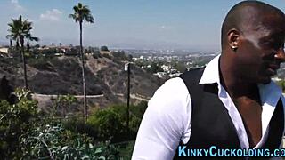 Watch this cuckolding teen 18+ get her booty spermed by big black cock