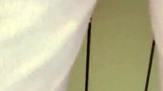 Exploring alternative masturbation techniques with a beautiful brunette