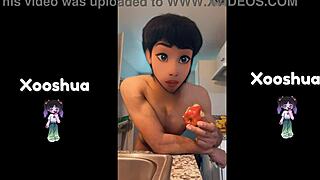 cute gay twink slut gets his ass fucked hard by big cock