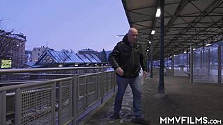 Trashy milf pounded hard in lingerie and heels