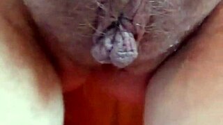 Exploring alternative masturbation techniques with a beautiful brunette