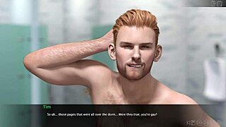 Peter's first gay experience on summer vacation