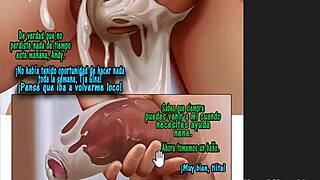 Best friend fucks his buddy's big-tit milf mom at home