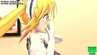 Tohru the maid dragon strips naked