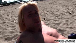 cute blonde gay guy enjoys a relaxing naked session