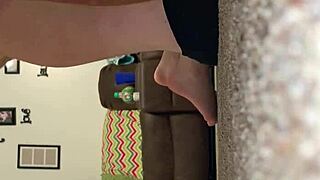 Sexy blonde milf gives blowjob and fucks.