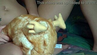 Anastasia, are you masturbating on the couch with your fingers deep inside?